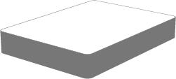 Mattress that can be placed on box spring bed base